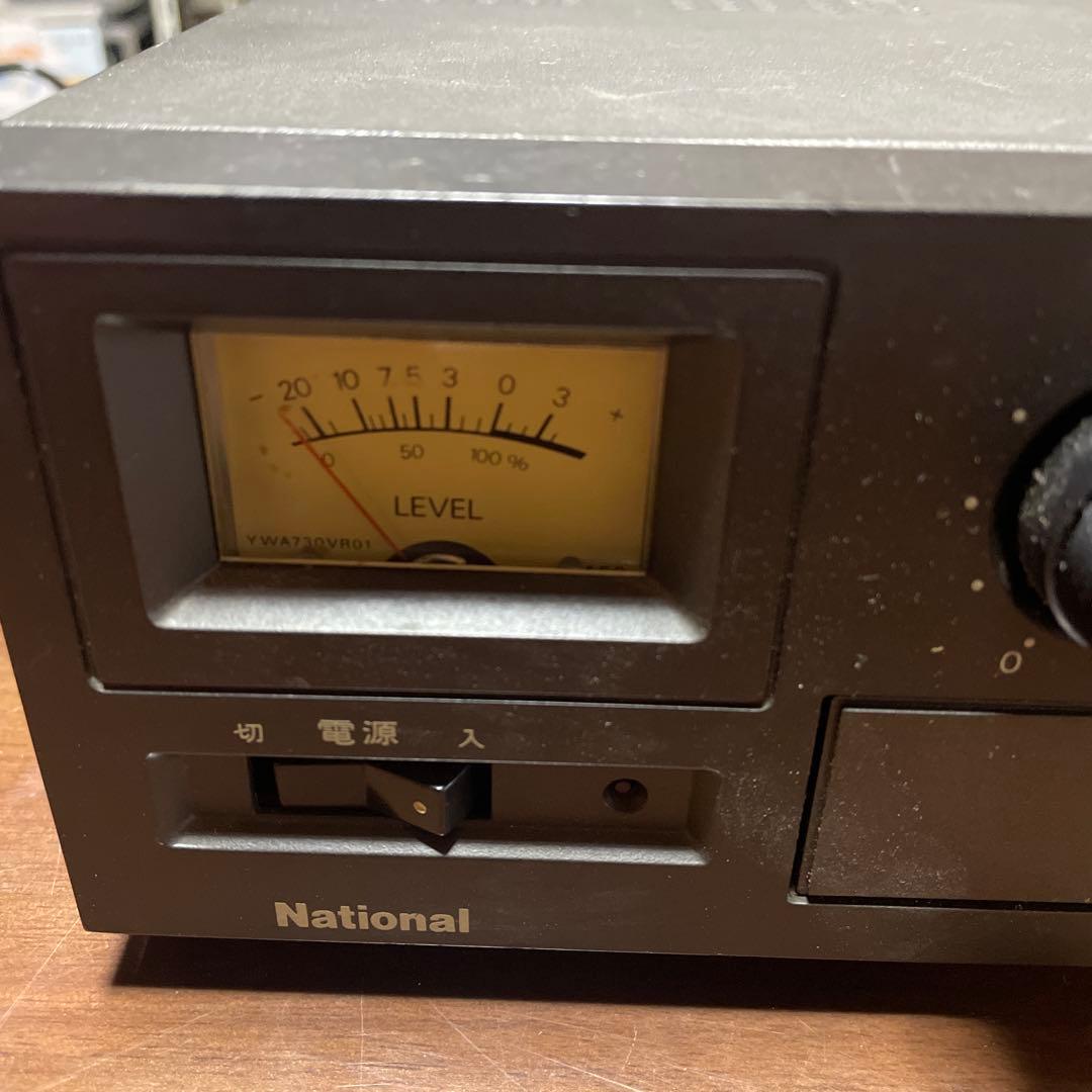 National ハイパワーアンプ 卓上型音響装置 WA-740A ジャンク - メルカリ