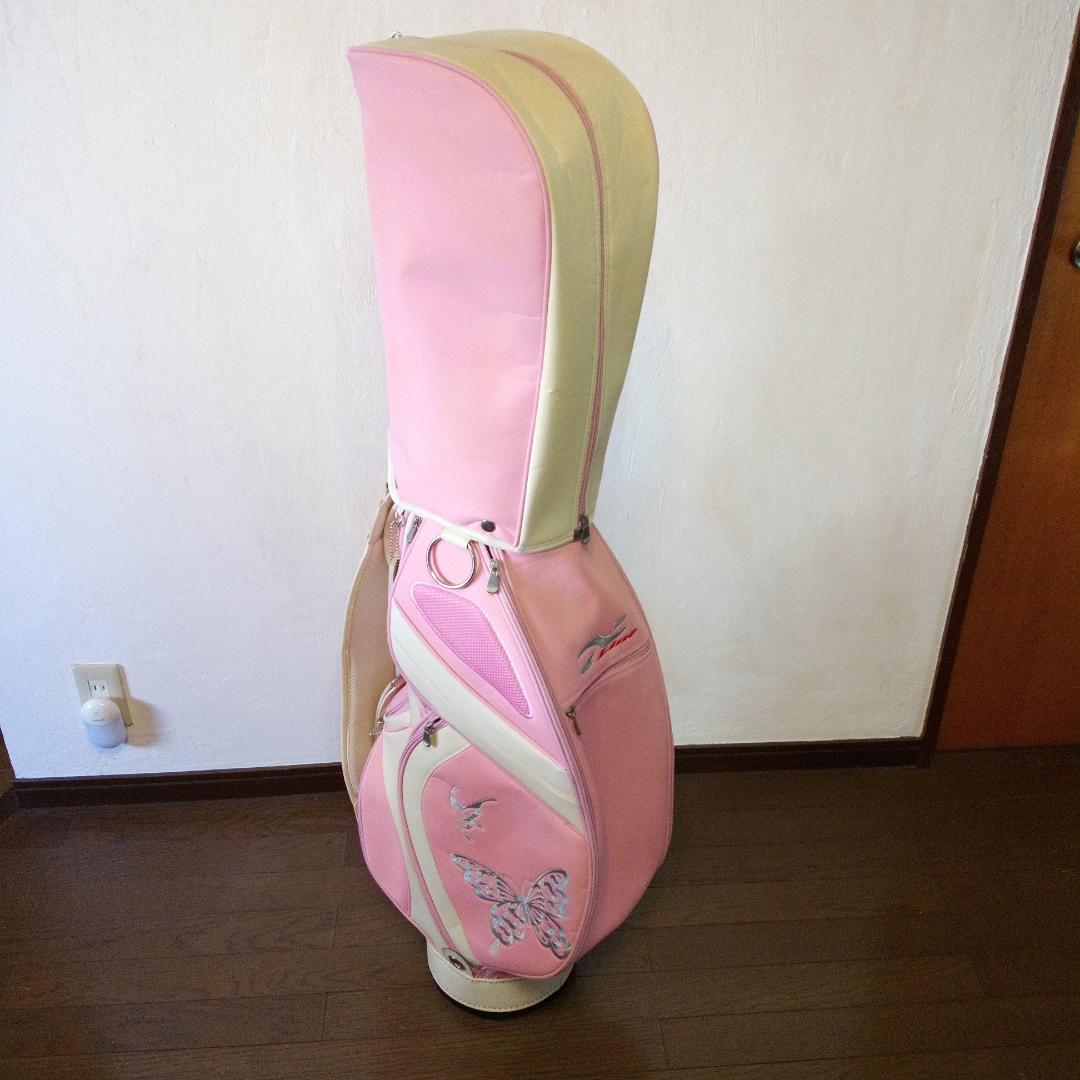 森英恵デザイン ゴルフクラブセット ピンク／超レア 未使用品