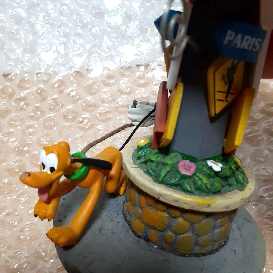 レア WDW購入 写真立て ディズニー ミッキー 標識 プルート フィギュア