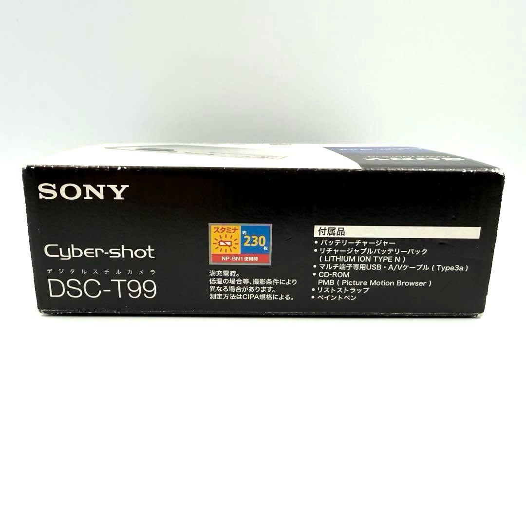週末セール SONY Cyber-shot DSC-T99 デジタルカメラ 黒 - メルカリ