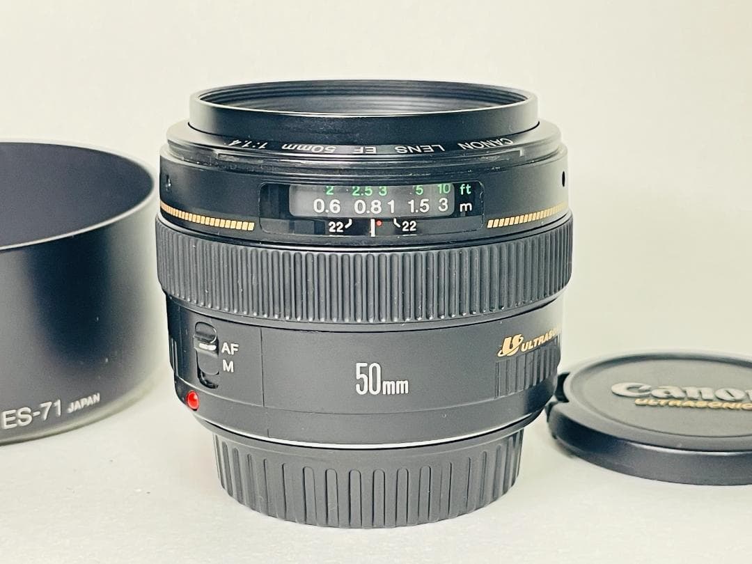 Canon EF 50mm F1.4 USM ✨単焦点レンズ キヤノン 一眼レフ Canon/キヤノンEF50mm F1.4 USMレビュー。ポートレートにも活用