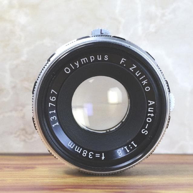 整備済完動美品】Olympus-PEN F/F.Zuikoレンズ