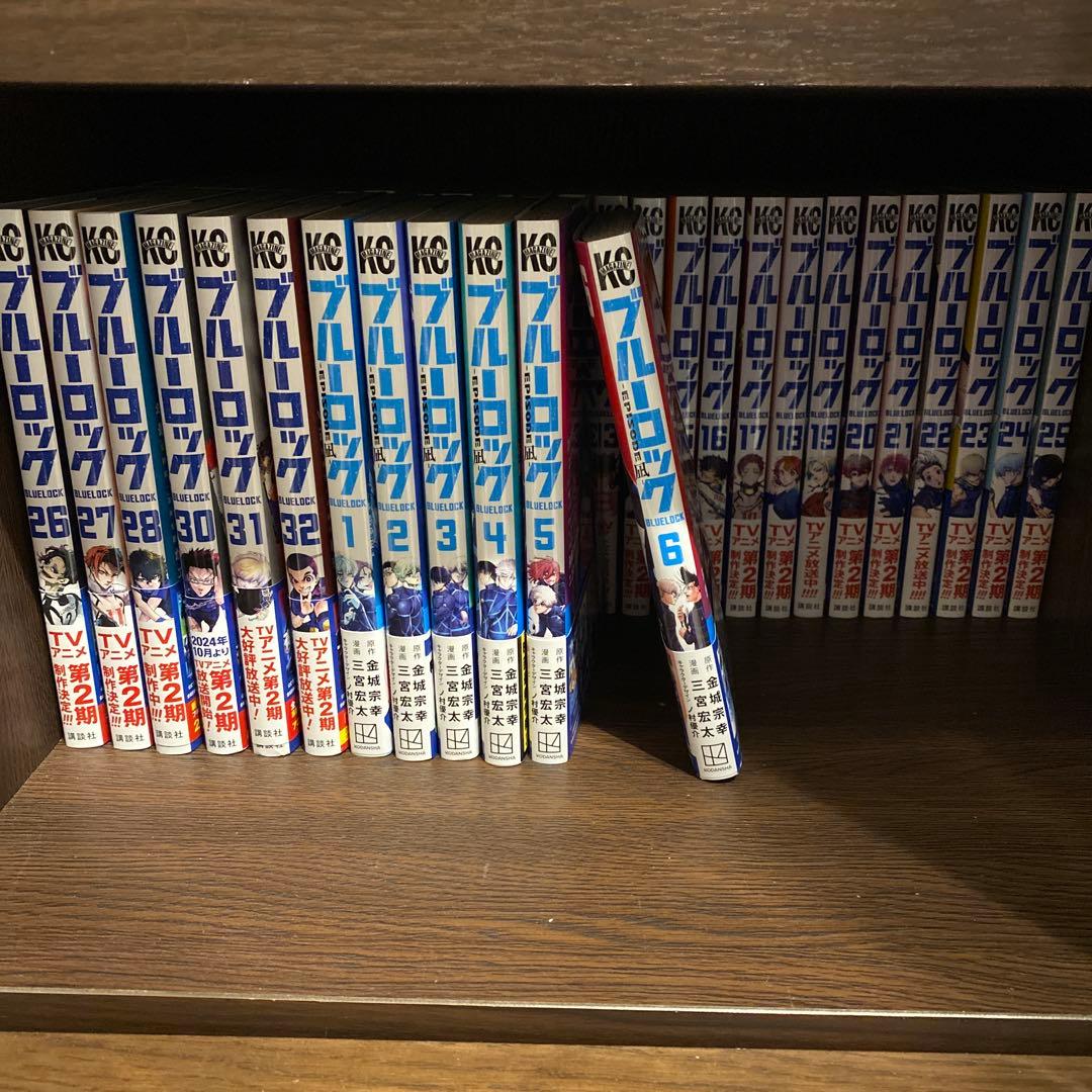 ブルーロック 1〜32巻（29巻抜）＋ エピソード凪 1〜6巻 計37冊セット