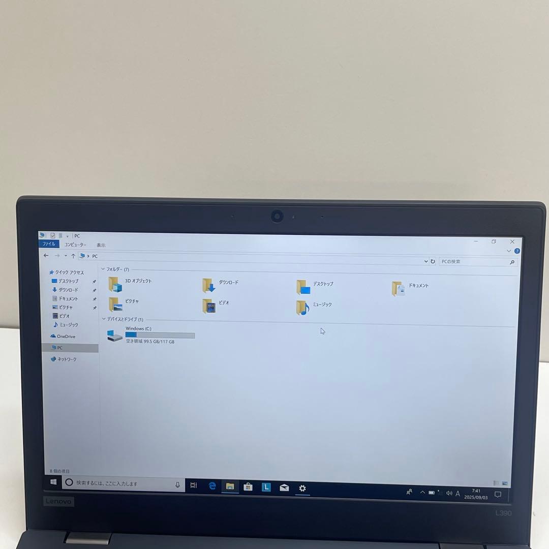 213 レノボ Thinkpad L390 Celeron 4GB 128GB - メルカリ