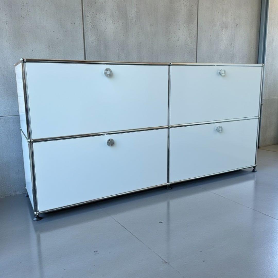 USM Heller USMハラー 2列2段 キャビネット テレビボード USMハラー / USM Haller モジュラーキャビネット 2列2段 オープン