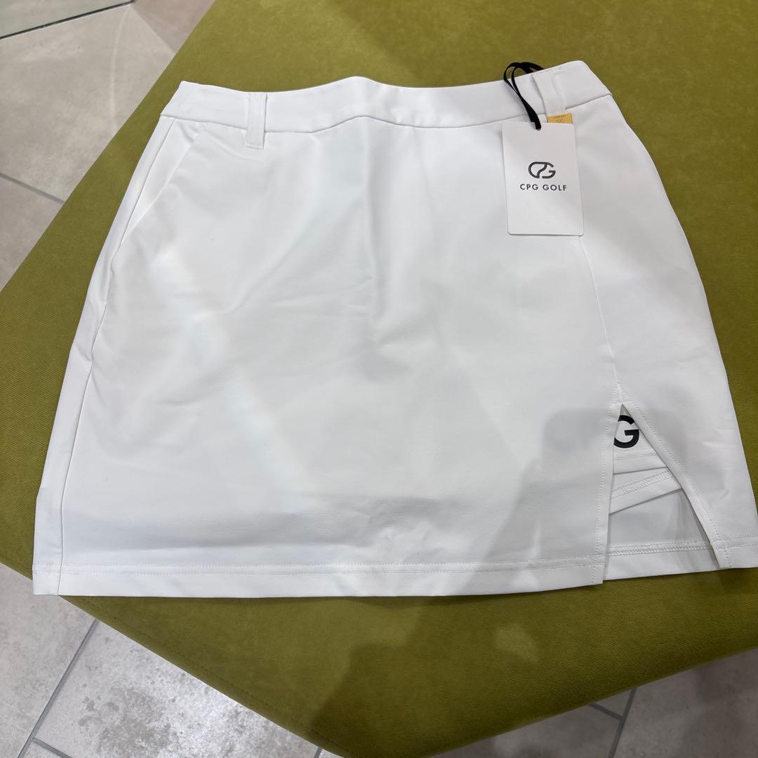 CPG GOLF レディーススカート ホワイト サイズ3 - メルカリ