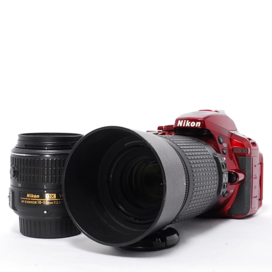 WiFi楽々転送◇人気カラー◇Nikon D5300◇一眼レフカメラ◇すぐ使える