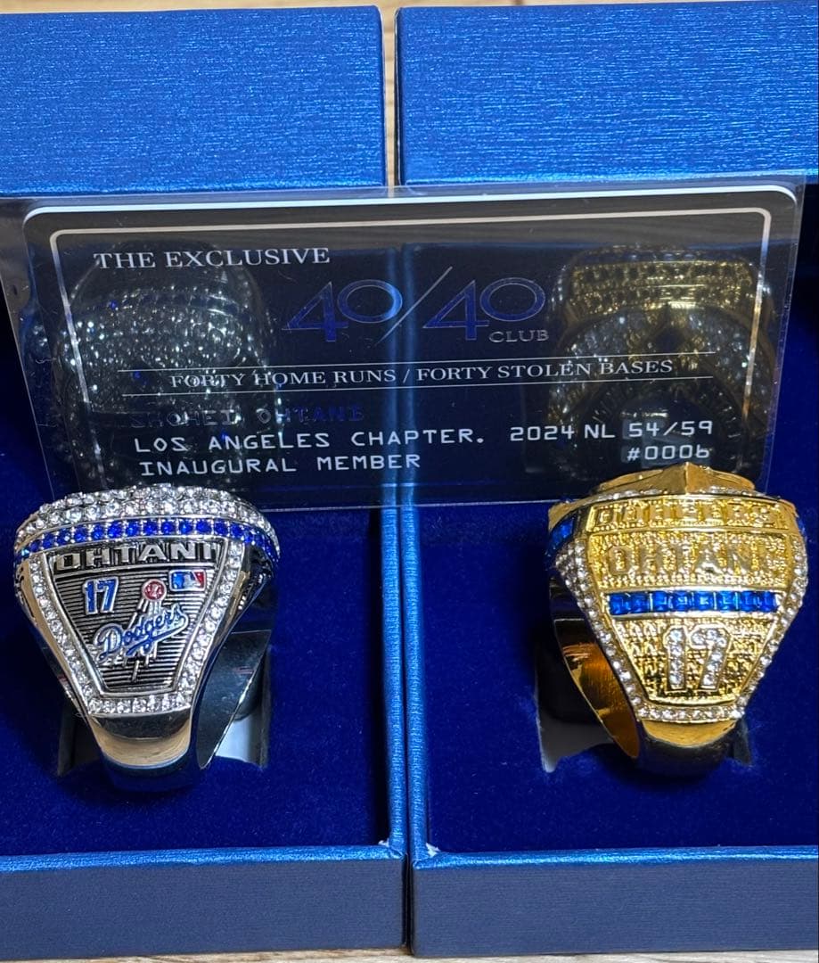 値下げ！⭐完全一点限定⭐【特別構成】大谷翔平 2025世界一リング厳選3