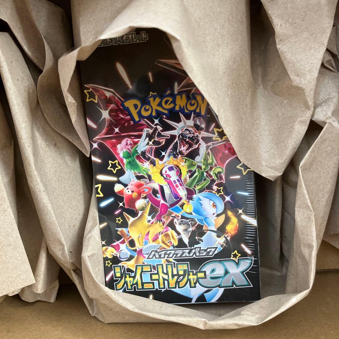 ポケモンカード シャイニートレジャー シュリンク付き未開封 ポケセン