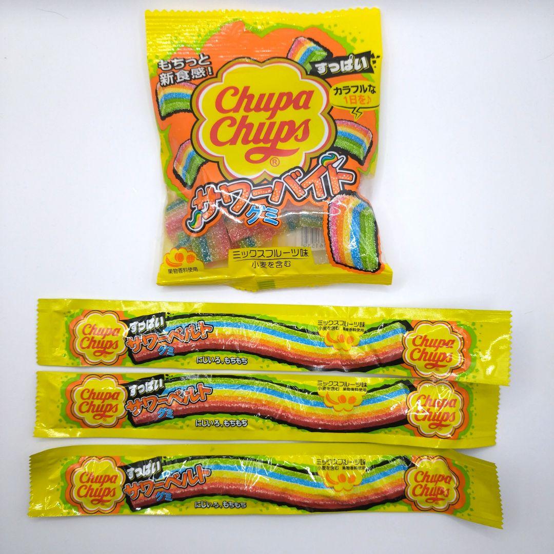 Chupa Chups サワーバイトグミ1個 サワーベルトグミ 3個 - メルカリ