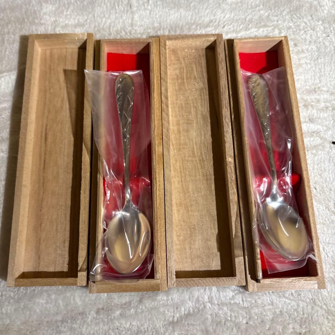 スターリングシルバー スプーン 2本セット950刻印あり