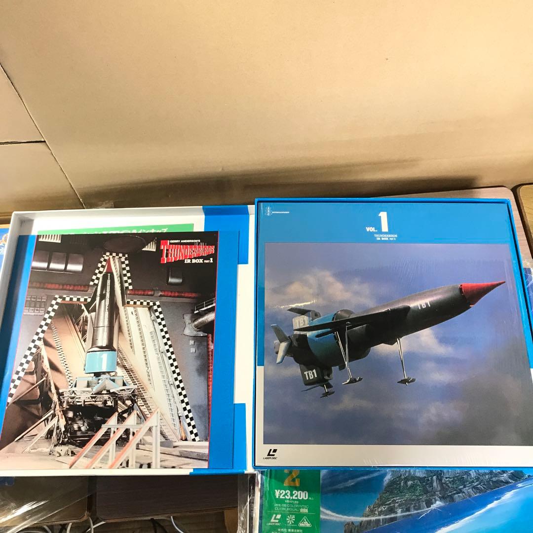 ほぼ未使用 サンダーバード LD BOX PART1〜PART4＋劇場版 5セット ほぼ