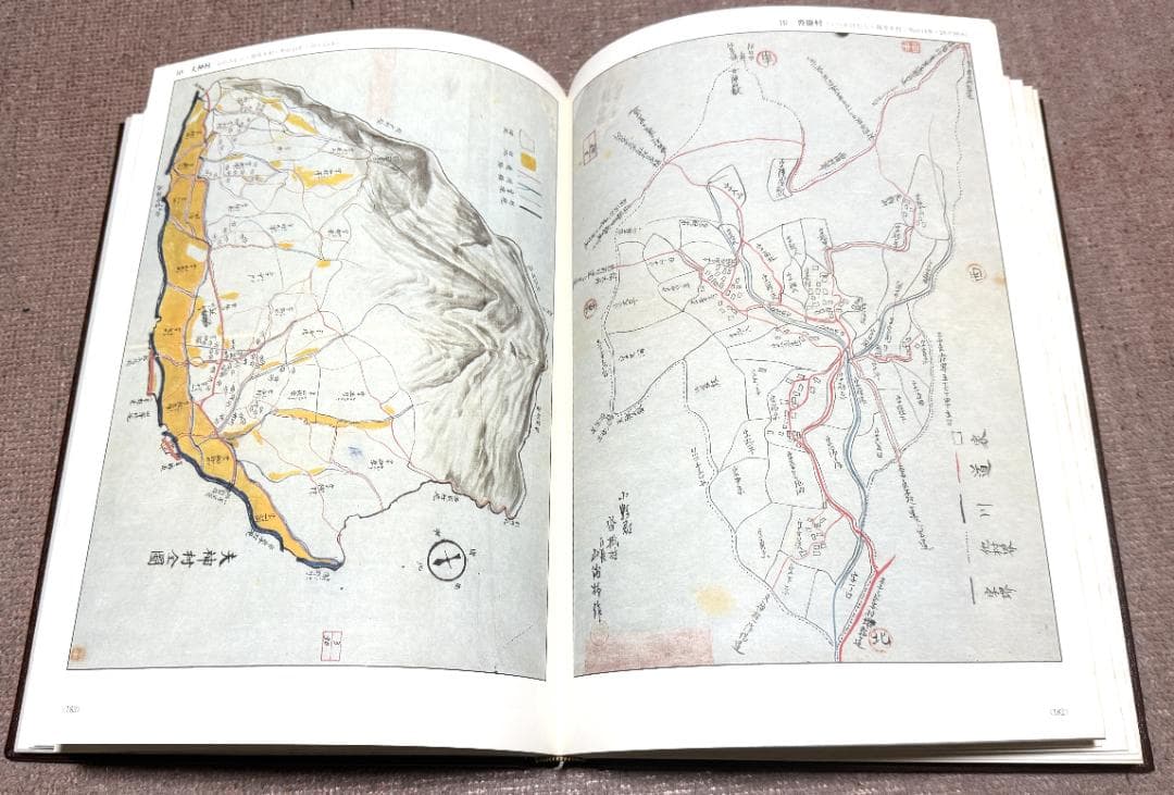 明治初期 長野県町村絵地図大鑑 全5巻 (全4巻+別巻) 滝沢主税 郷土出版