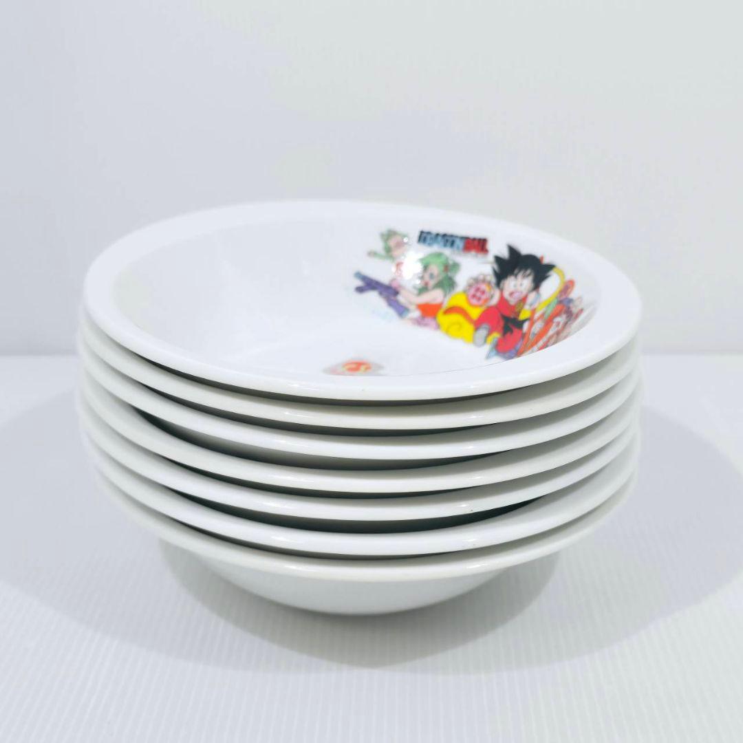 ドラゴンボール 当時物 陶器 皿 希少 孫悟空 クリリン 鳥山明 7枚