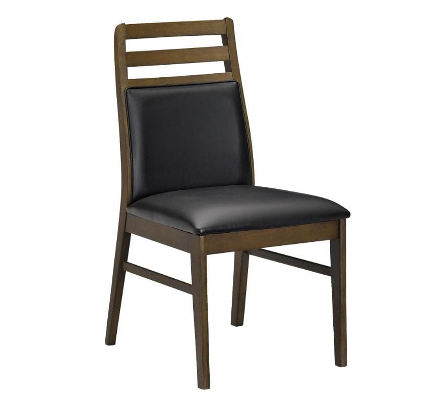 CD DC CB 2脚　ダイニングチェア　ダークブラウン＊ブラック 楽天市場】ダイニングチェア 2脚セット ダークブラウン色 ブラック