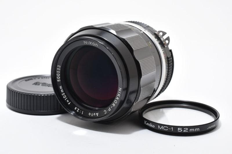 Nikon NIKKOR-P.C Auto 105mm F/2.5（整備品） Nikon Nikkor-P.C 105mm f/2.5 Sマウント – Doppietta-Tokyo
