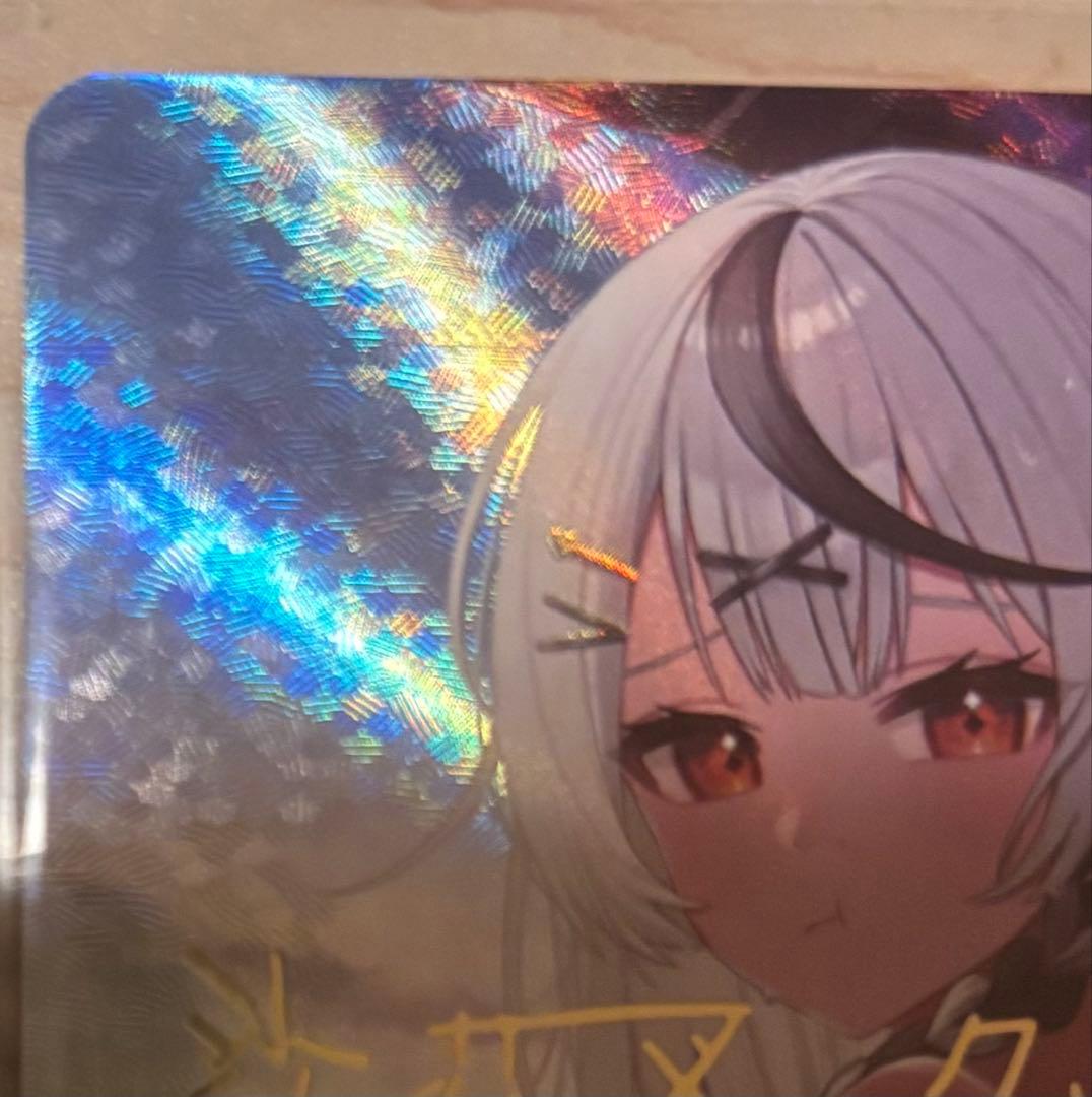 ホロライブ ホロカ 沙花叉クロヱ SEC サイン - メルカリ