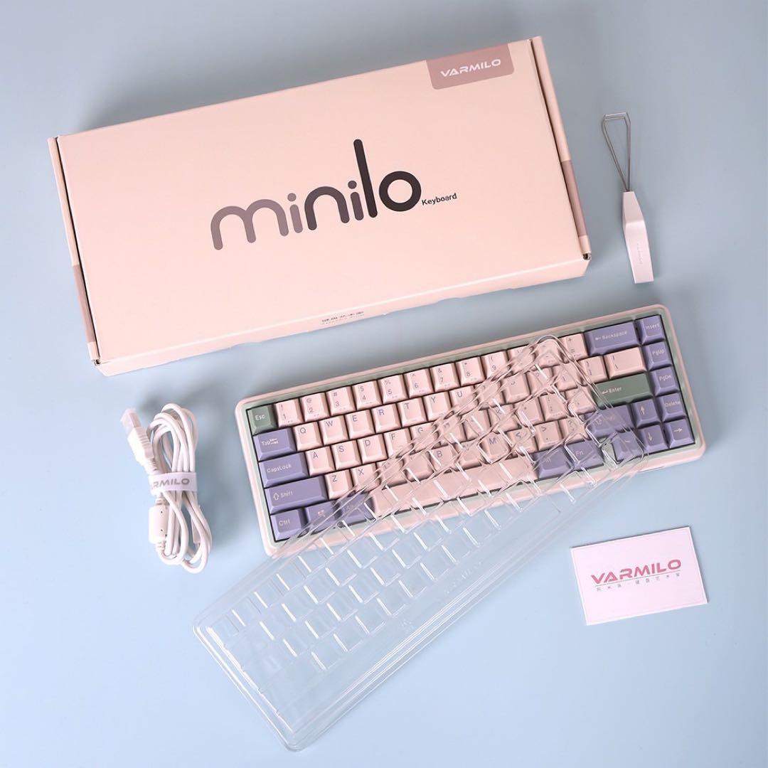 Varmilo Minilo 65%キーボード Amazon.co.jp: Varmilo Minilo VXH67 Graptopetalum Mendozae 65