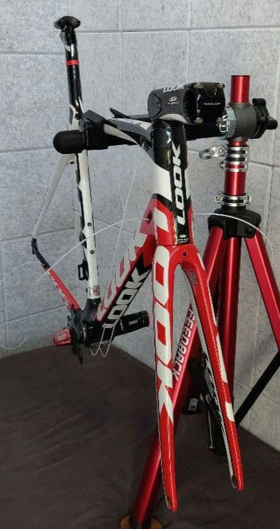 中古 2011 LOOK695 フレームセット Mサイズ コフィディスカラー - メルカリ