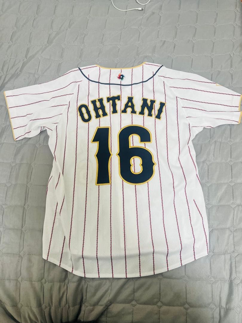 2025年11月侍ジャパン選手名入りレプリカユニフォーム(ホーム) 石上泰輝