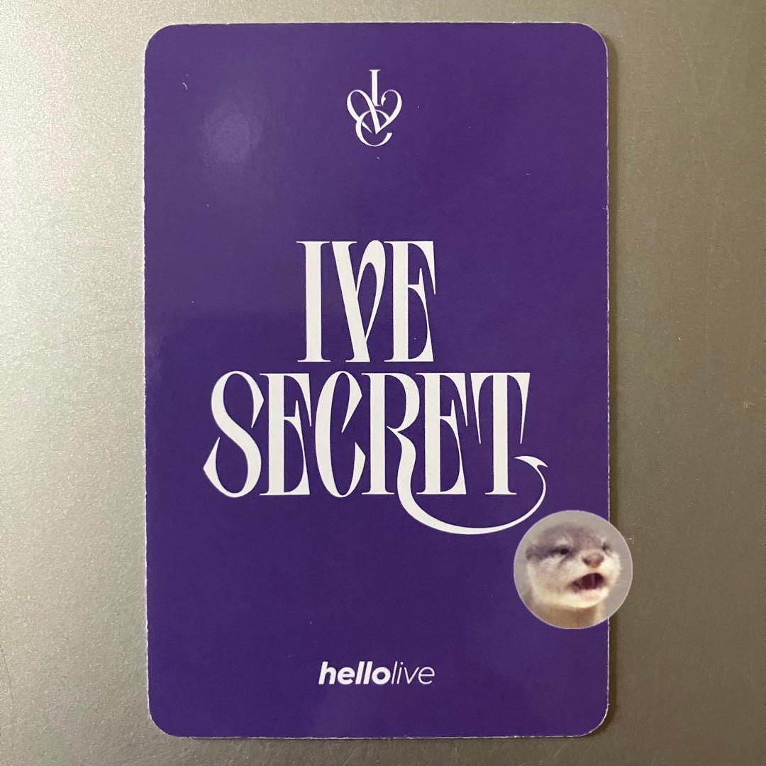 IVE SECRET hellolive サイン会 2 特典 ユジン - メルカリ