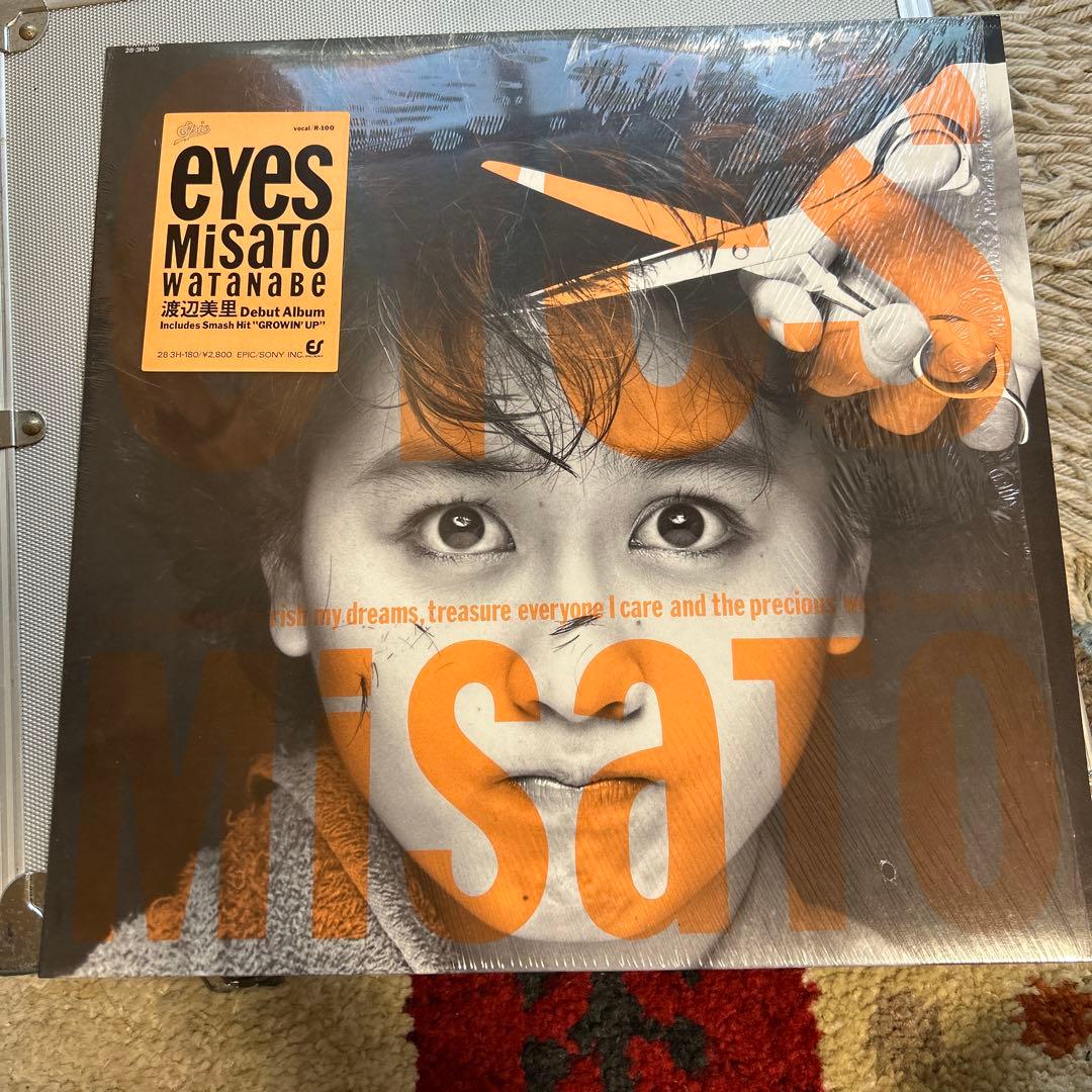 渡辺美里 eyes LPレコード - メルカリ