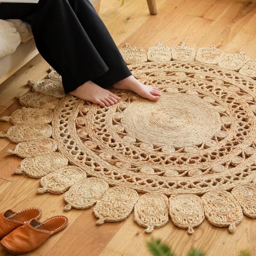 未使用◇ A depeche アデペシュ ジュート ラグ 9992 - メルカリ