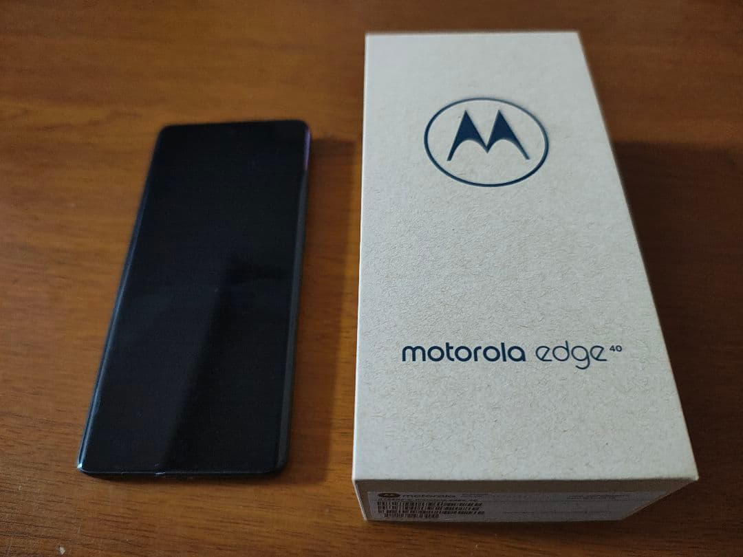 motorola edge 40 イクリプスブラック カメラ写らないジャンク - メルカリ