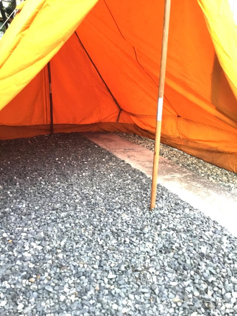 60年前の昭和レトロ三角テント2人用 - メルカリ