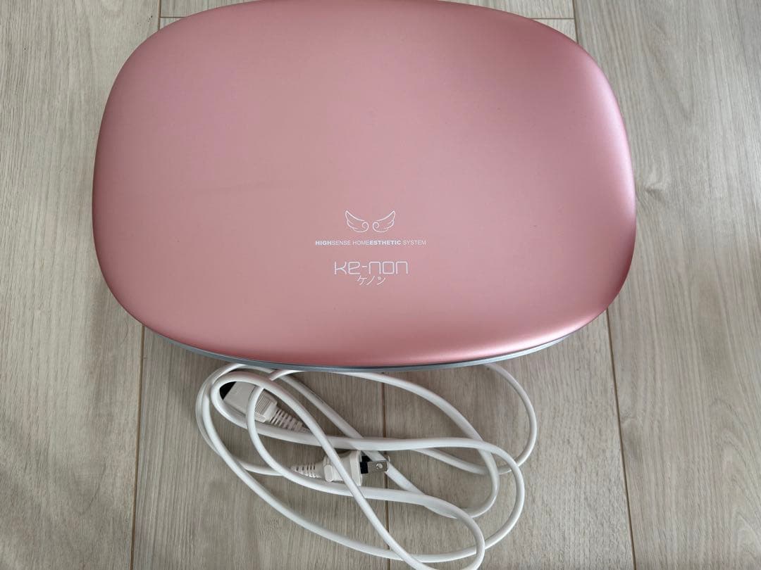 ケノン 脱毛器 ピンク ver.8.5 ケノン（ke-non） 中古の注意事項 ke-non kenon けのん ピンクゴールド