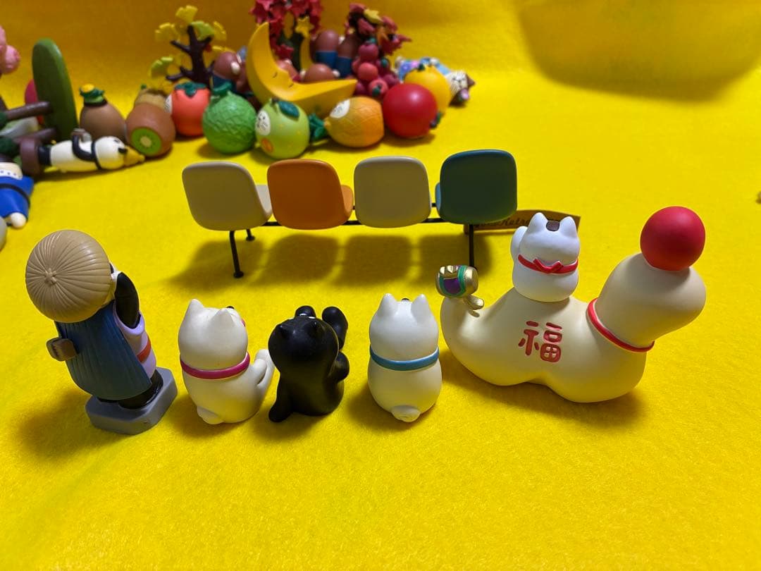 コンコンブル 三猿 ポジティブ三猿 イチョウ もみじ 朝顔等 38点＋