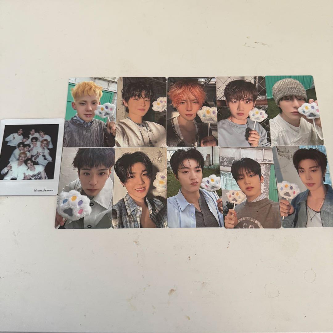 TREASURE PLEASURE セルフィーフォトカード セット 全員 トレカ - メルカリ