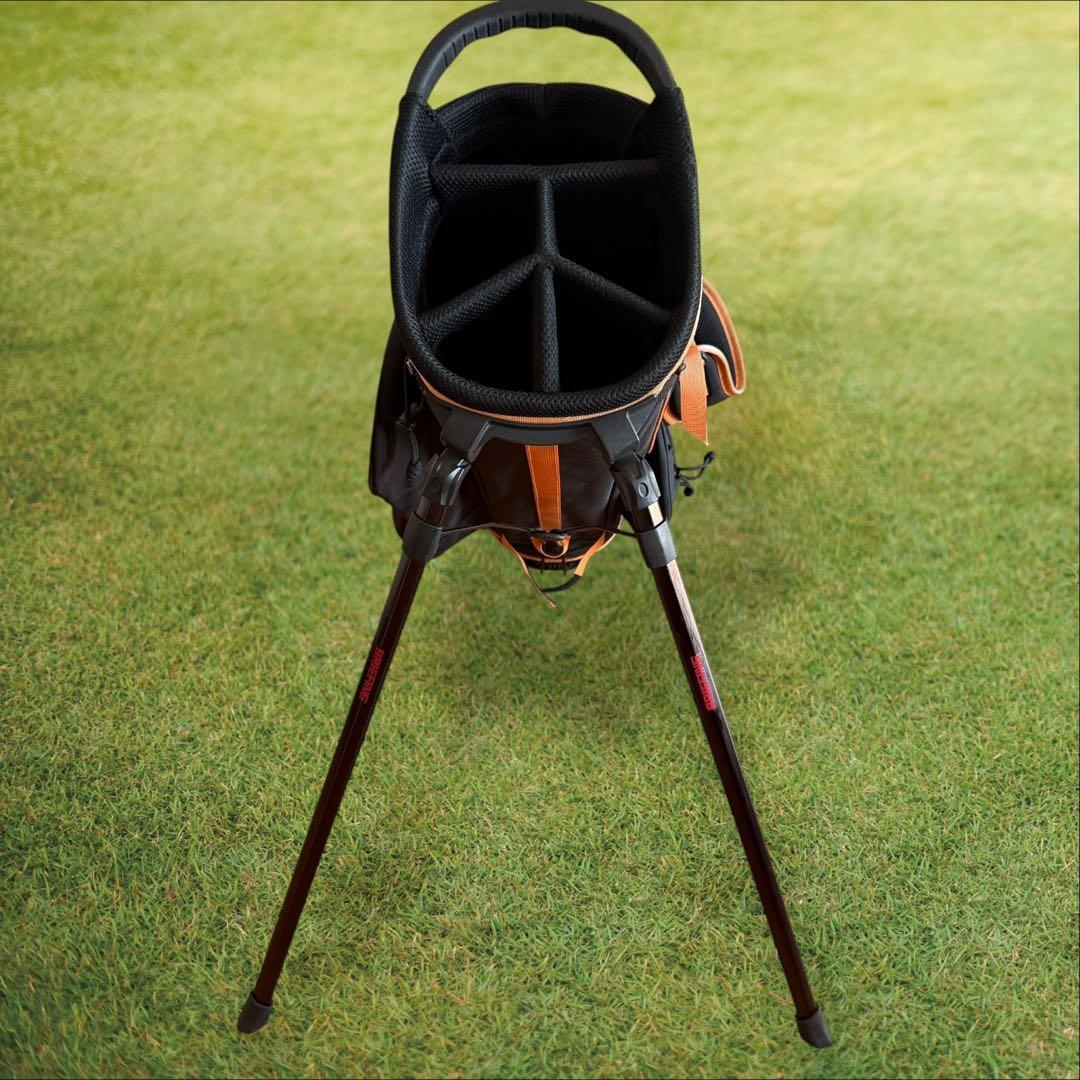 限定モデル ブリーフィング キャディバッグ 9.5型 CR-4 黒 オレンジ