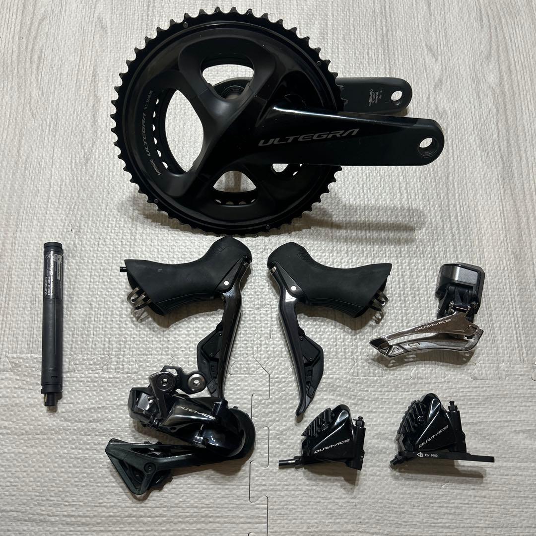 Dura-ace di2 r9170セット ※一部r8000系 SHIMANO DURAACE R9270 12s Di2 DISC COMPONENT SET シマノ