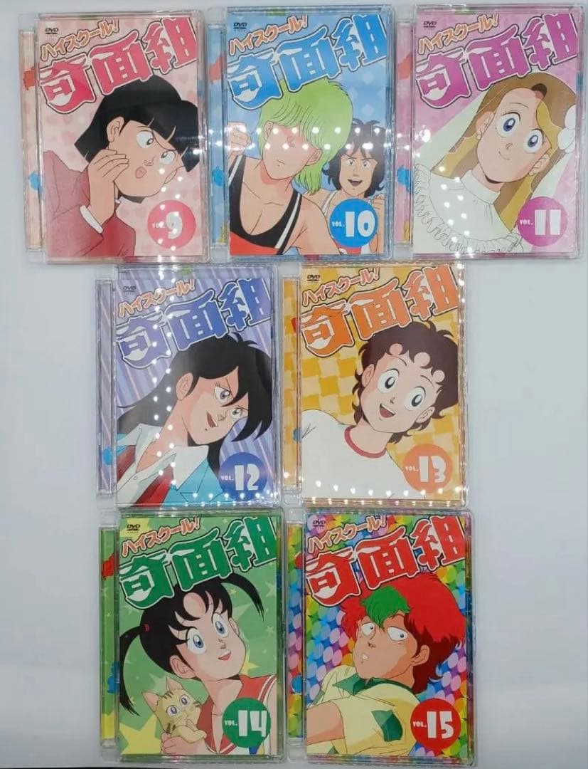 セット】ハイスクール 奇面組 COMPLETE DVD-BOX 1 2 - メルカリ