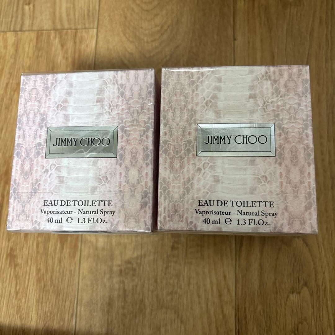 JIMMY CHOO Eau de Toilette 40ml 2本セット JIMMY CHOO（ジミーチュウ） 【並行輸入品】ジミーチュウ ジミーチュウ
