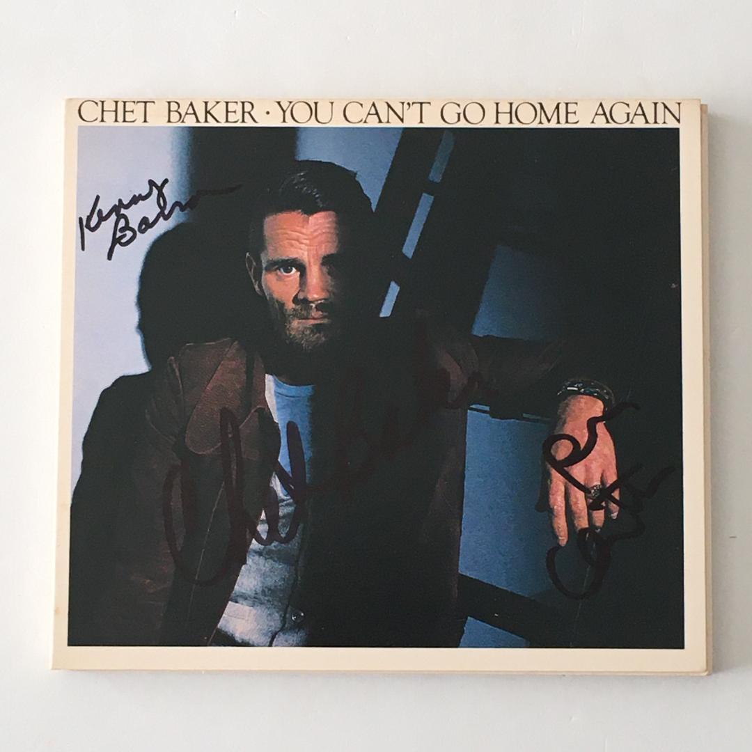 y*2様 直筆サイン入りチェット・ベイカー You Can't Go Home - メルカリ