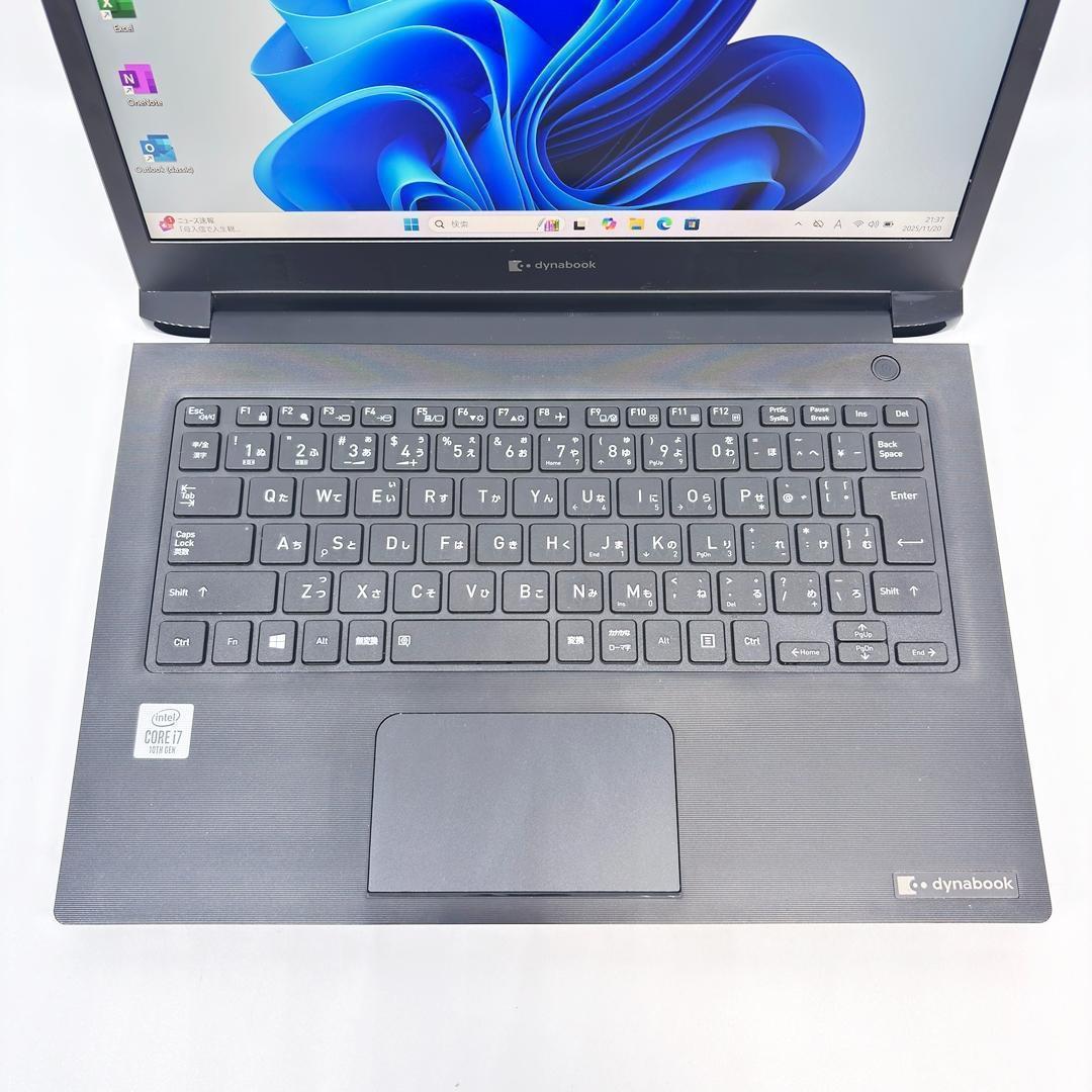 ノートパソコン 10世代 Corei7 オフィス SSD Windows11 - メルカリ