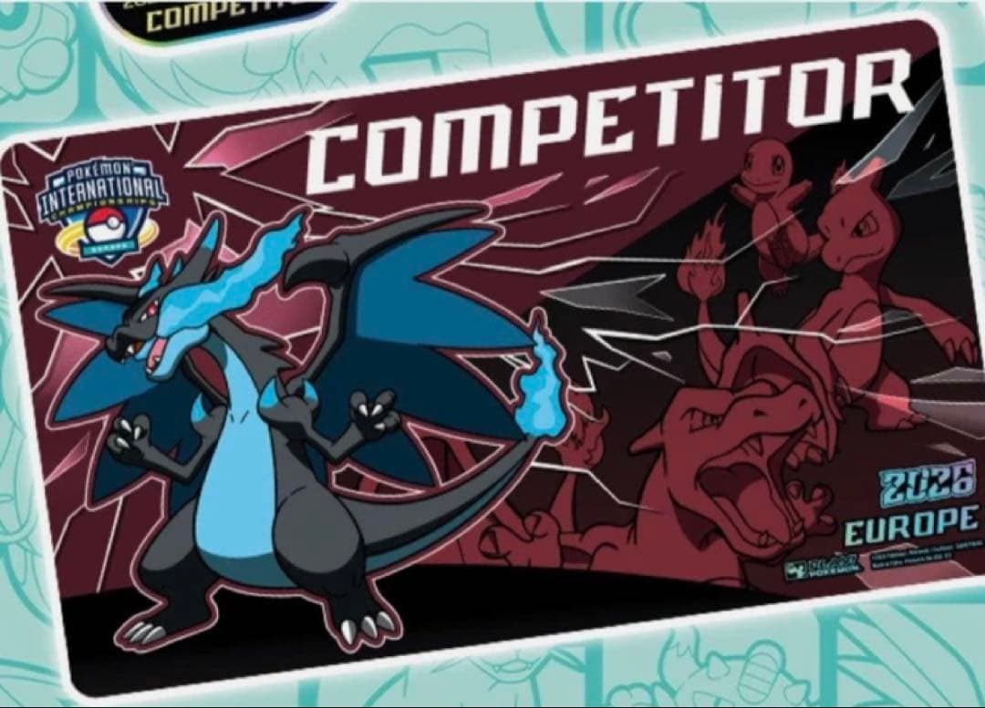 メガリザードンX プレイマット EUIC2026 選手限定 competitor - メルカリ