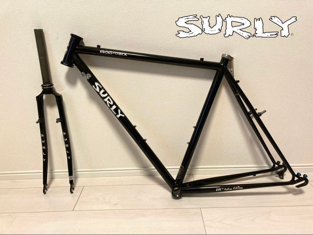 SURLY cross check サイズ53 フレームセット サーリー SURLY CROSS-CHECK / サーリー クロスチェック フレームセット