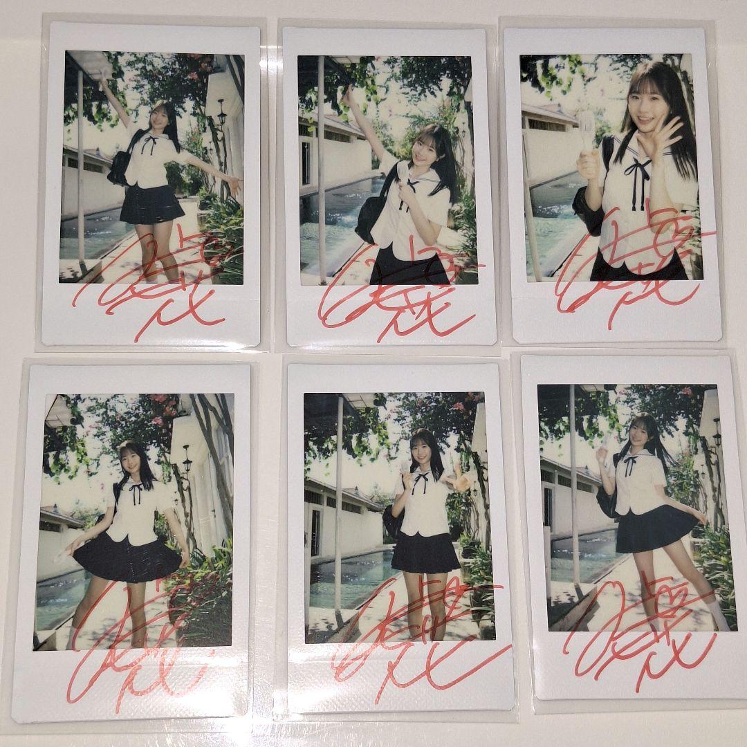 白上咲花 直筆サイン入り現場チェキ 6枚セット - メルカリ