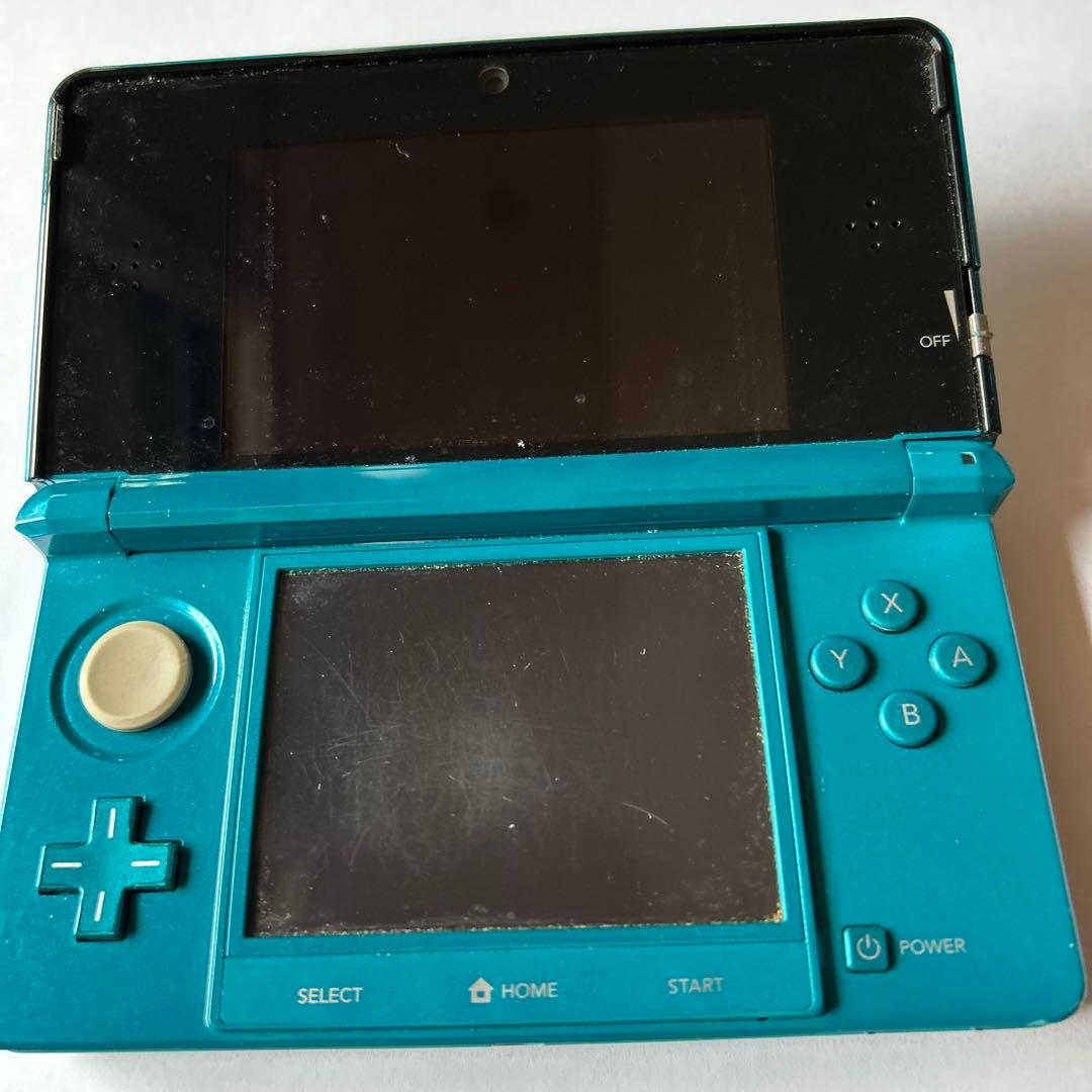 ニンテンドー3DS 本体 青緑色➕ソフト7種類 - メルカリ