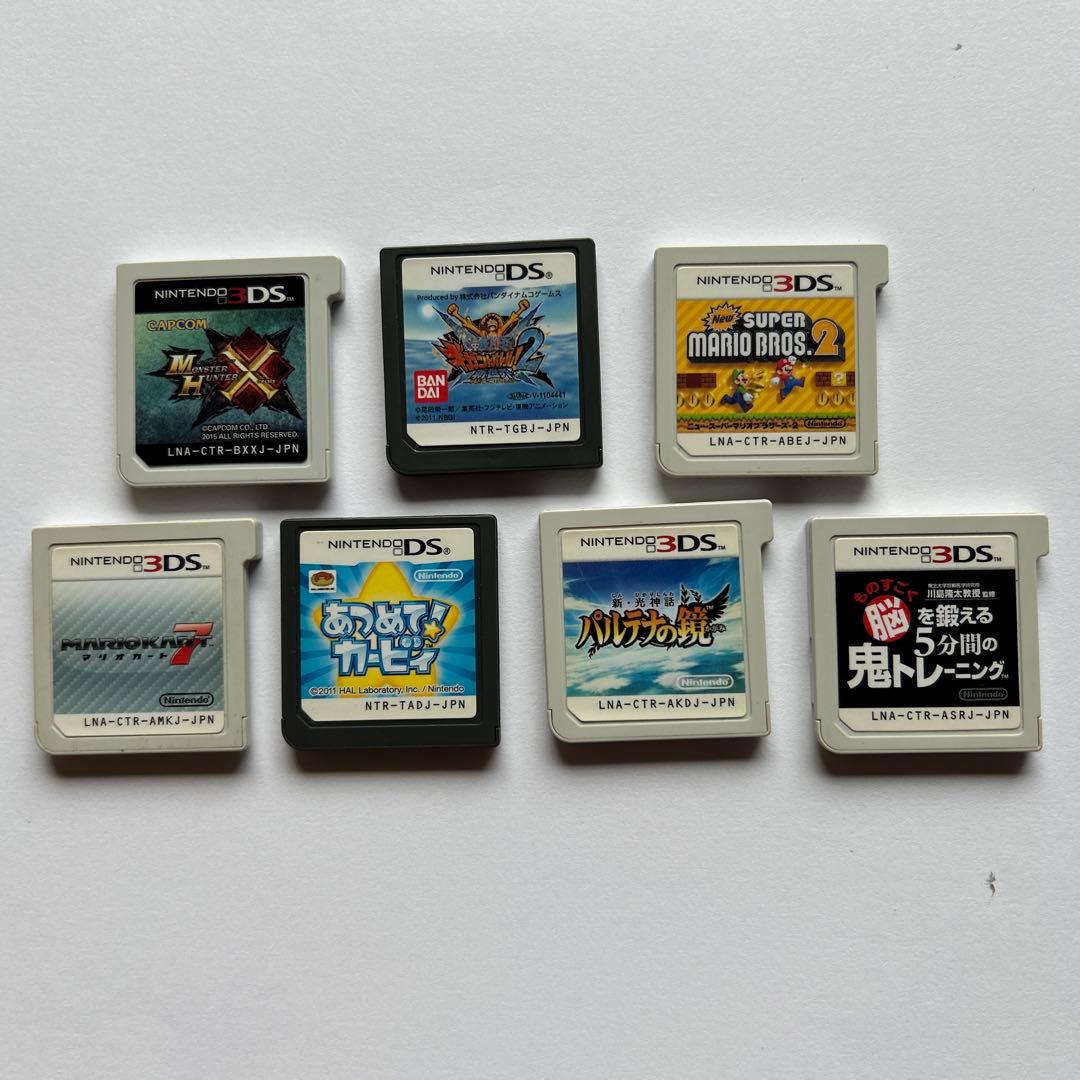 ニンテンドー3DS 本体 青緑色➕ソフト7種類 - メルカリ