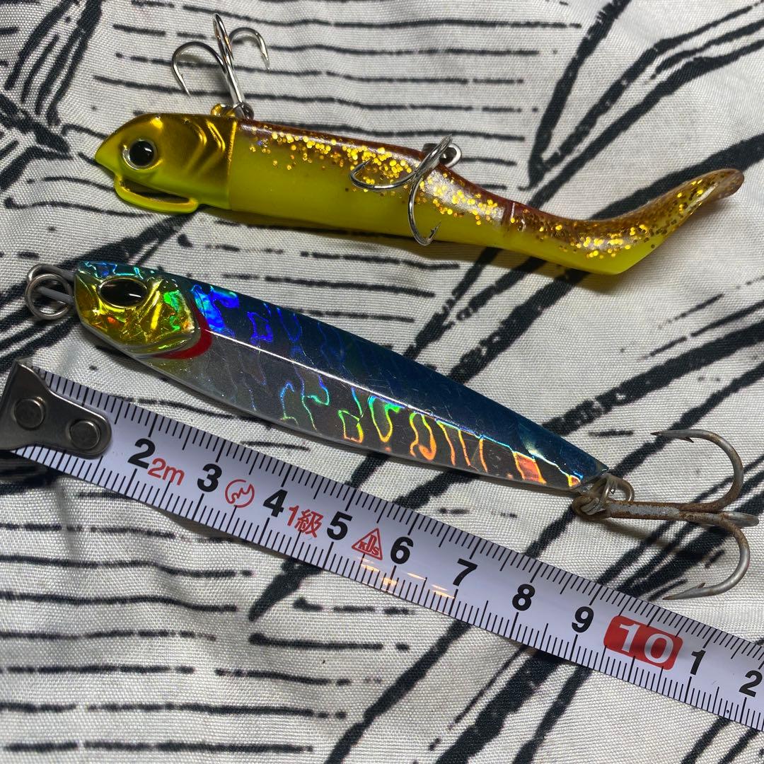 ハードルアー 10cm イエロー シルバー レッド - メルカリ