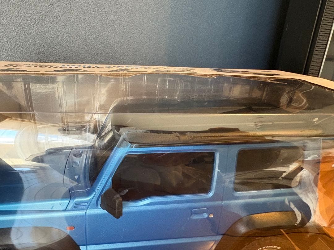 限定品新品】ジムニー シエラ型ティッシュケース ブルーメタリック