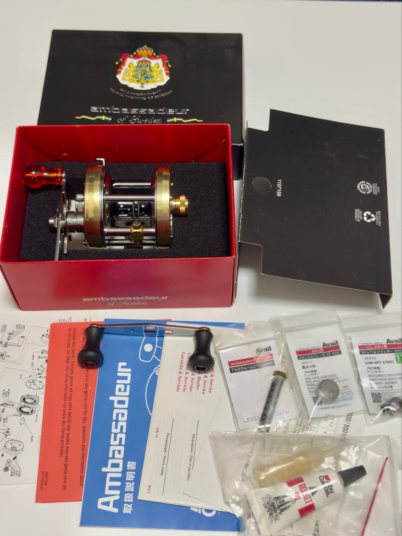 アンバサダー 5500cs ファクトリーチューン シャンパンゴールド