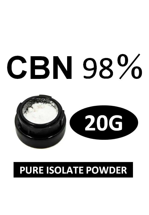 20G】CBN アイソレート クリスタル 結晶パウダー(高純度99%) CBD