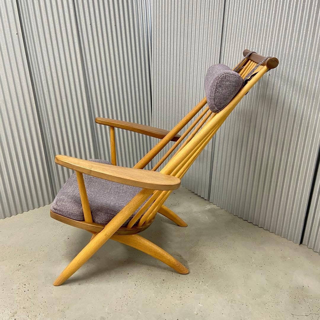 柏木工（KASHIWA）シビルイージーチェア CC54K9 飛騨家具 ② - メルカリ