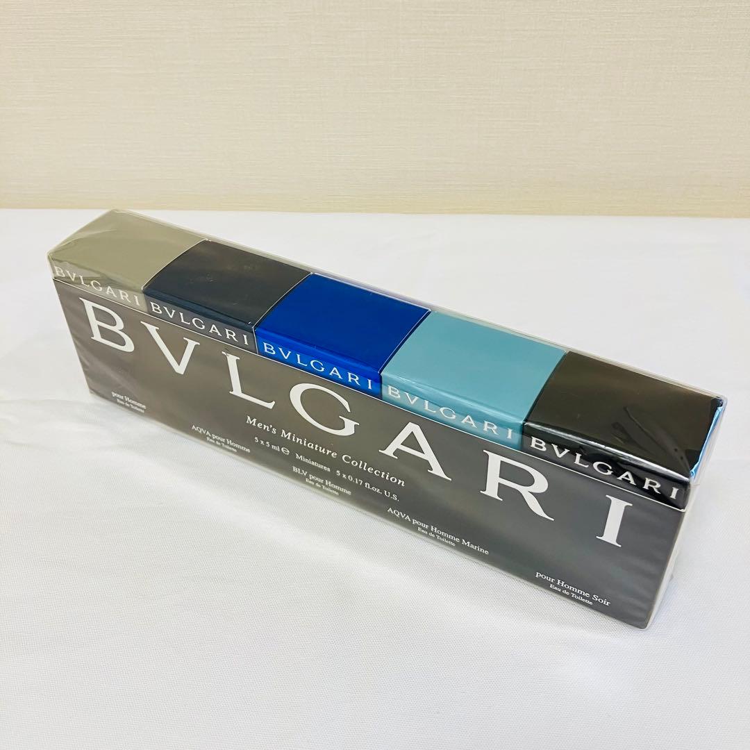 新品 BVLGARI ブルガリ トラベルコレクション ミニ香水 5本セット