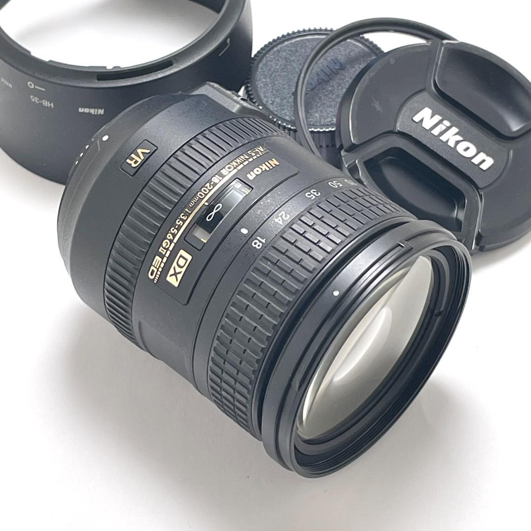 きれい ニコン AF-S 18-200mm F3.5-5.6G ED VR II 83d15fac682bb8e73d120dd26de797